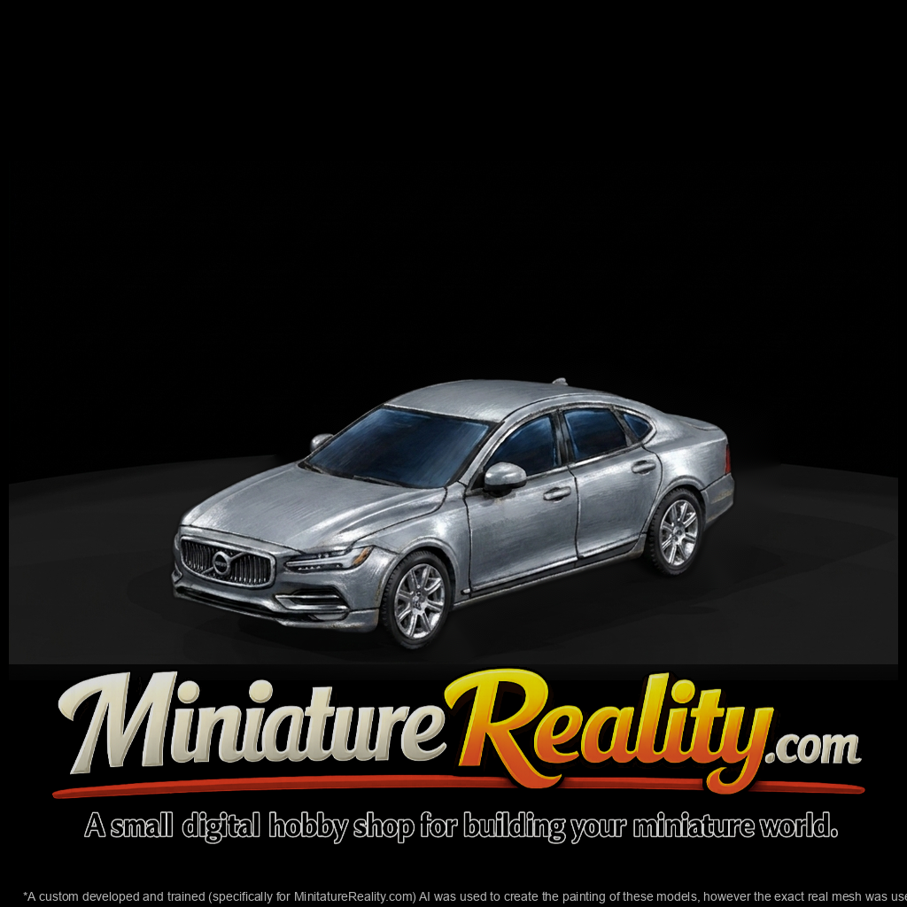 Executive Luxury Sedan miniature, three-quarter view