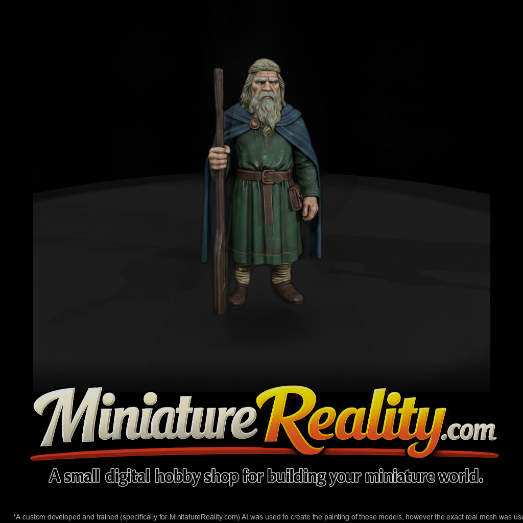 Myth 0319 Mythology Njord Miniature Figure
