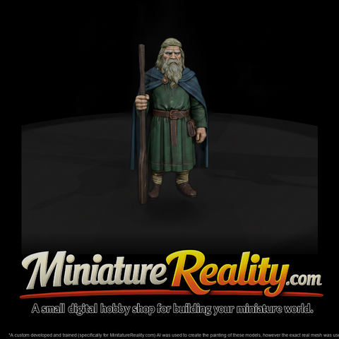 Myth 0319 Mythology Njord Miniature Figure