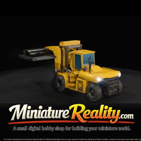 Flat Stacker — 20ft Container Lifter miniature, three-quarter view — thumbnail 3