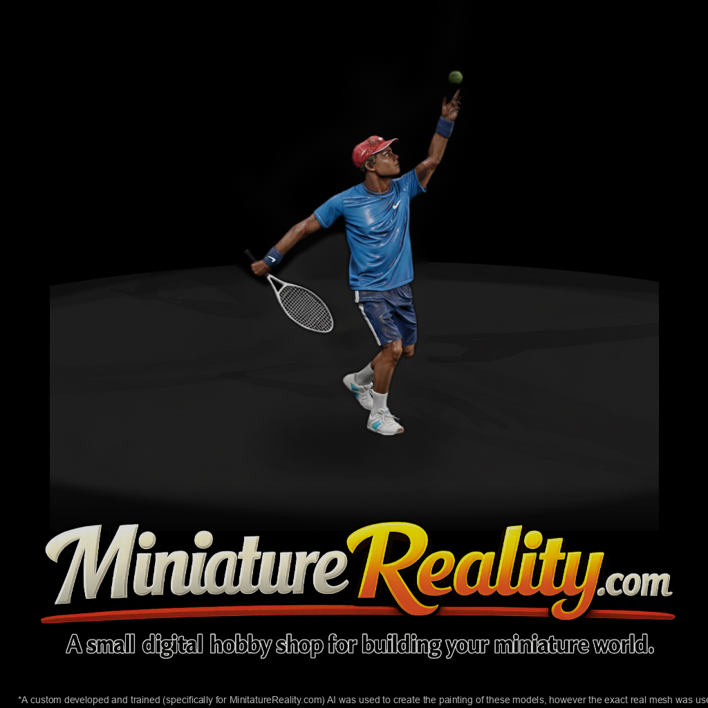 0080 Sports Tennis Serve M