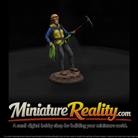 Poparc 0100 Mountain Rescue Climber Alternate Pose