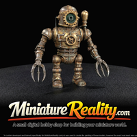 Nightmare Clockwork Creatures The Clockwork Horror miniature, three-quarter view — thumbnail 1