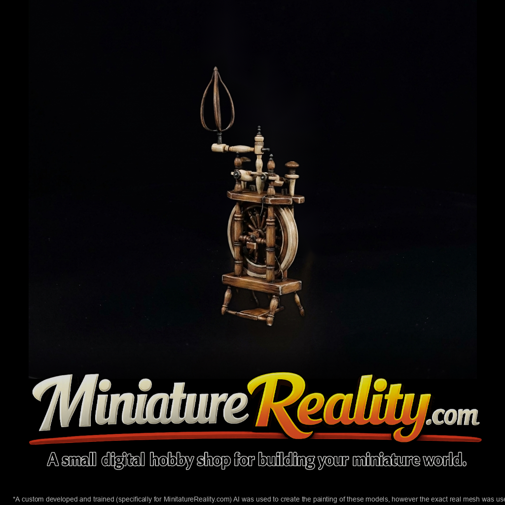 Vintage Spinning Wheel