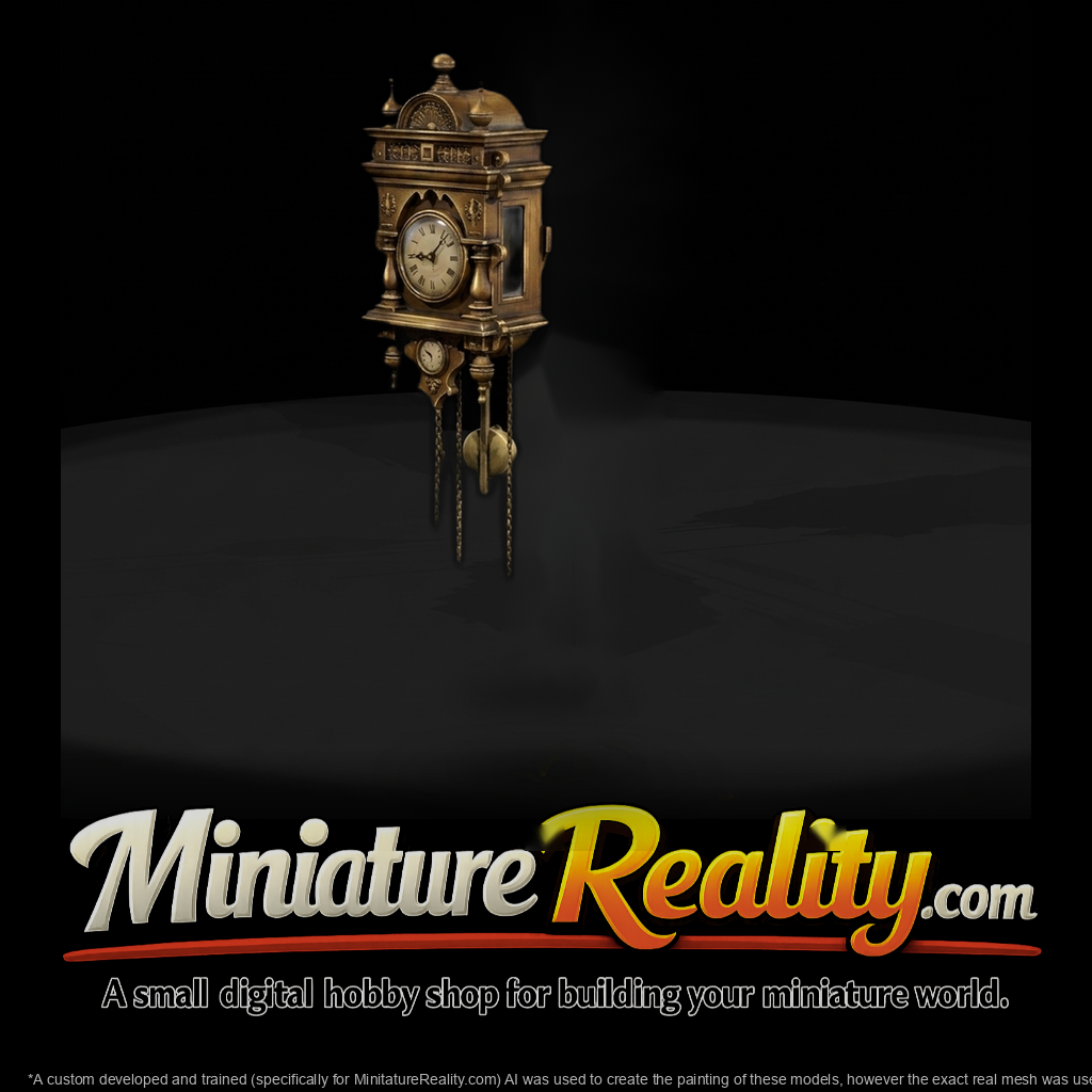 Neoclassical Wall Pendulum Clock