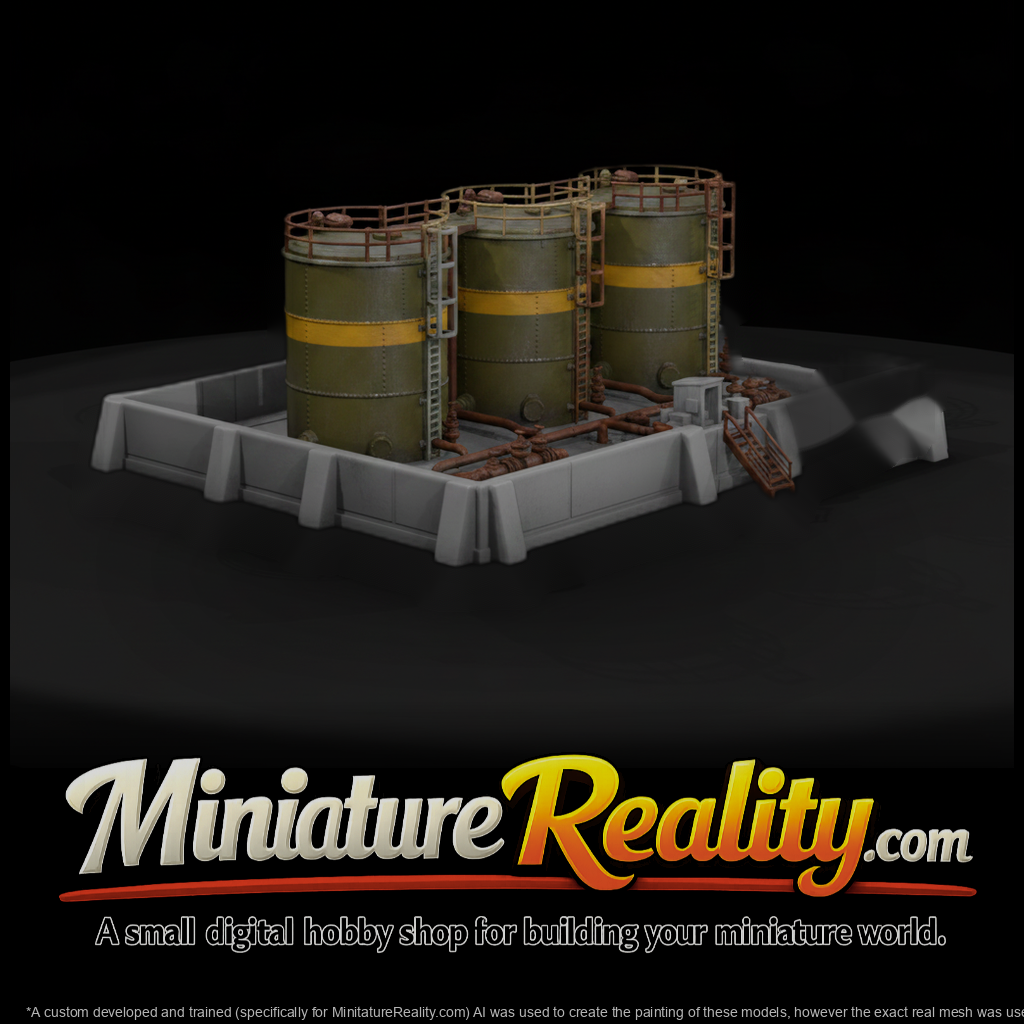 Mil 218 1980S Cold War Fuel Tank Farm