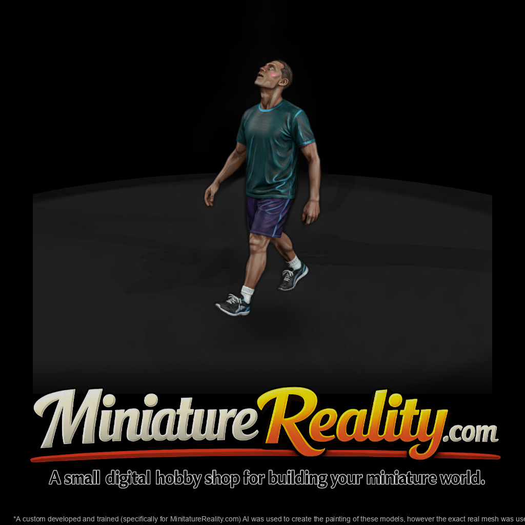 Hacky Sack Player Mid-Game