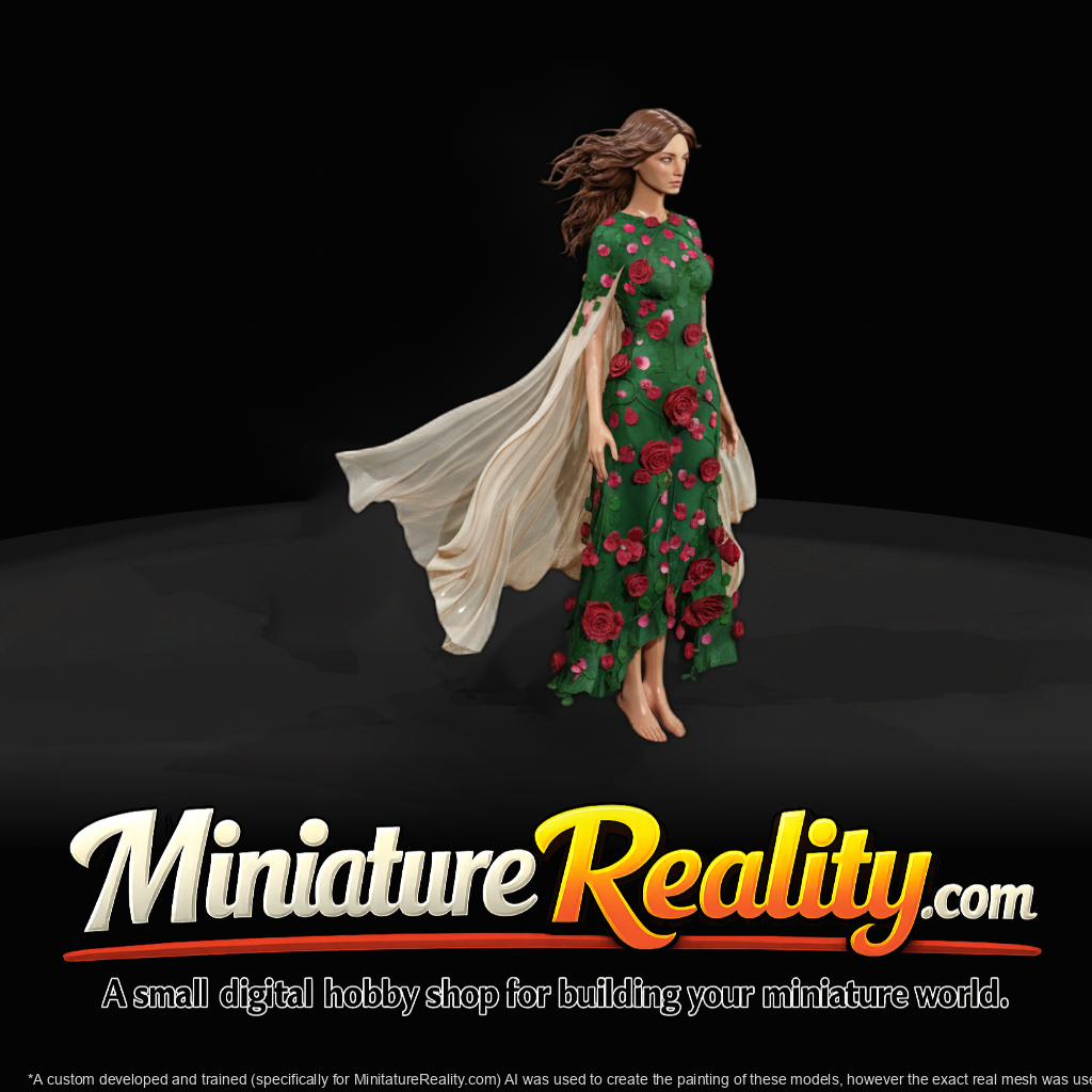 Female Fashion Model — Standing Pose