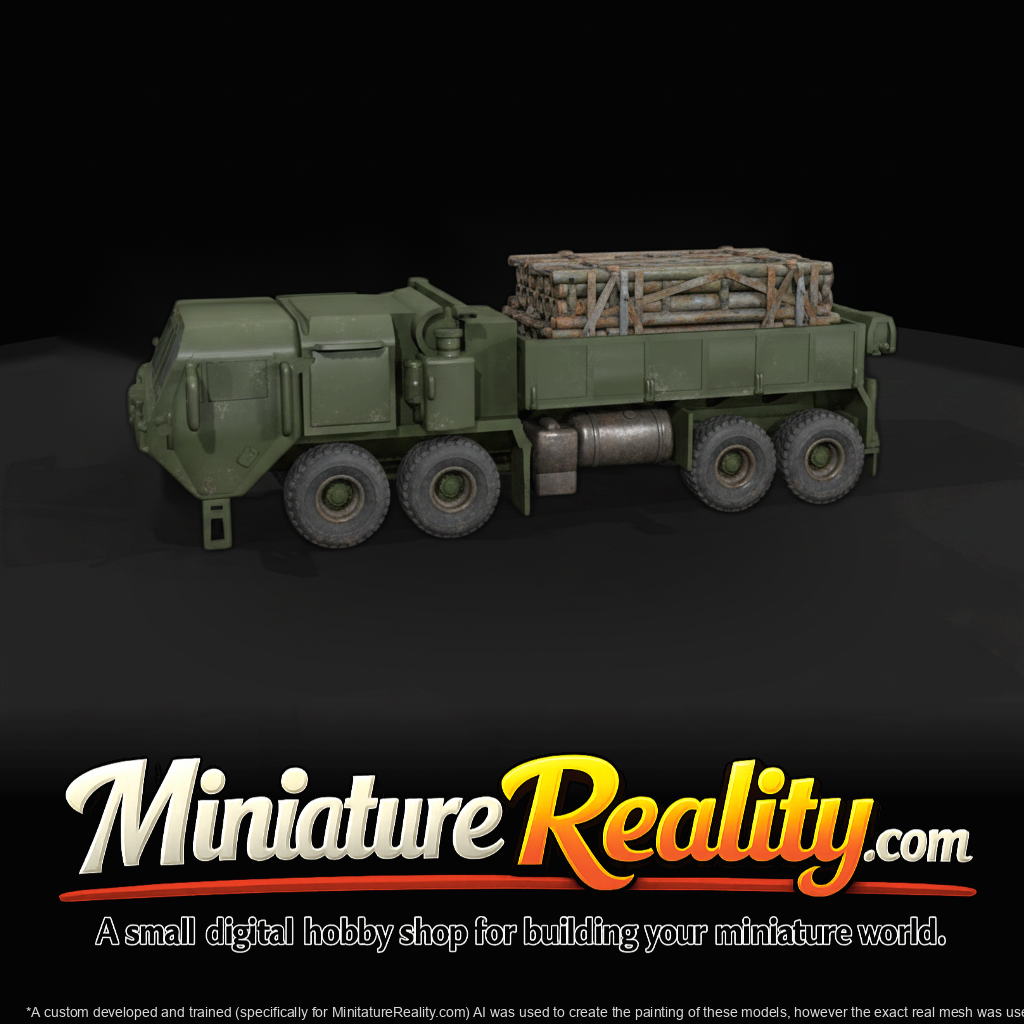 MATV Armored Vehicle with Rocket Pods