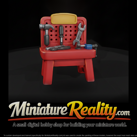 Mr Toyprops 100 001 088 Toy Tool Bench