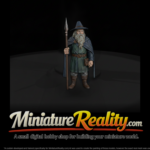 Myth 0305 Mythology Odin Miniature Figure