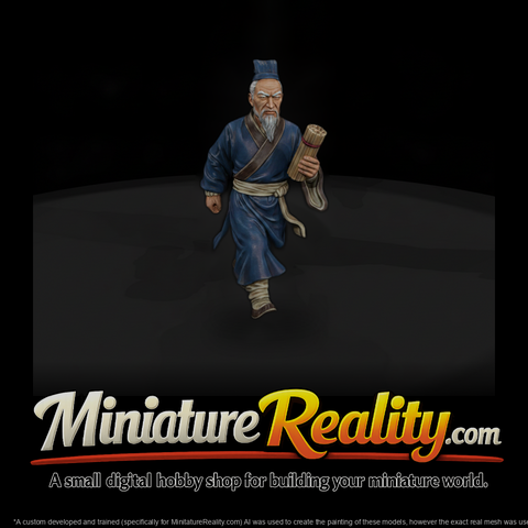 Hist 0050 Historical Sun Tzu Miniature Figure