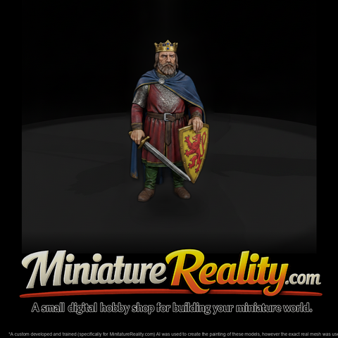 Hist 0088 Historical Robert The Bruce Miniature Fi
