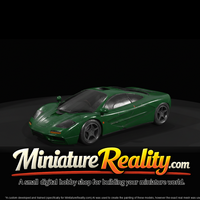 McLaren F1 (1995) miniature, three-quarter view — thumbnail 3