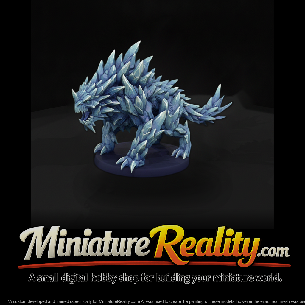 Creature Frost Shard Elemental Beast