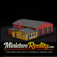 Model Fire Station, three-quarter view — thumbnail 1