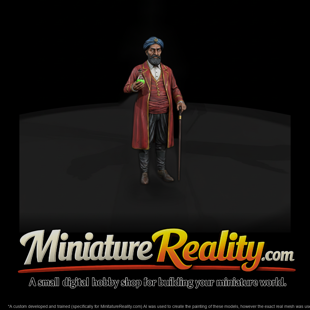 Victorian Gentleman With Turban 2