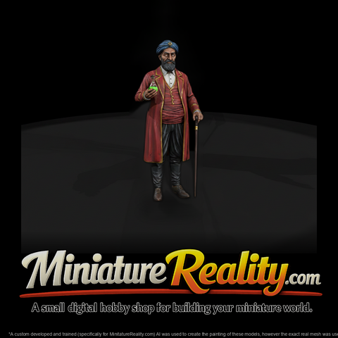 Victorian Gentleman With Turban 2