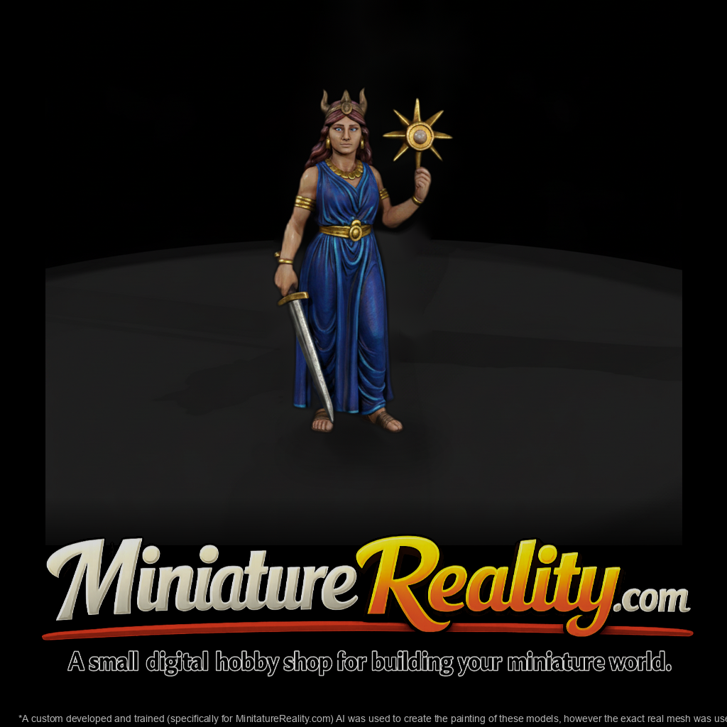 Myth 0372 Mythology Ishtar Miniature Figure