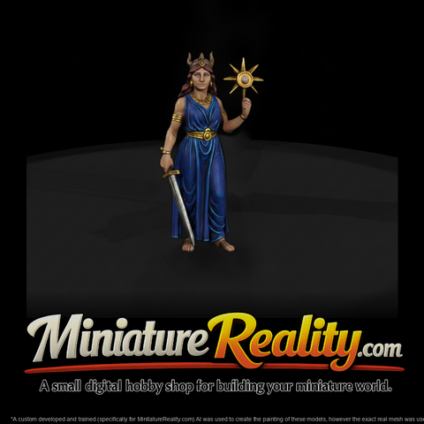 Myth 0372 Mythology Ishtar Miniature Figure