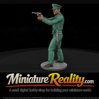 1950s City Patrolman with Revolver — thumbnail 1