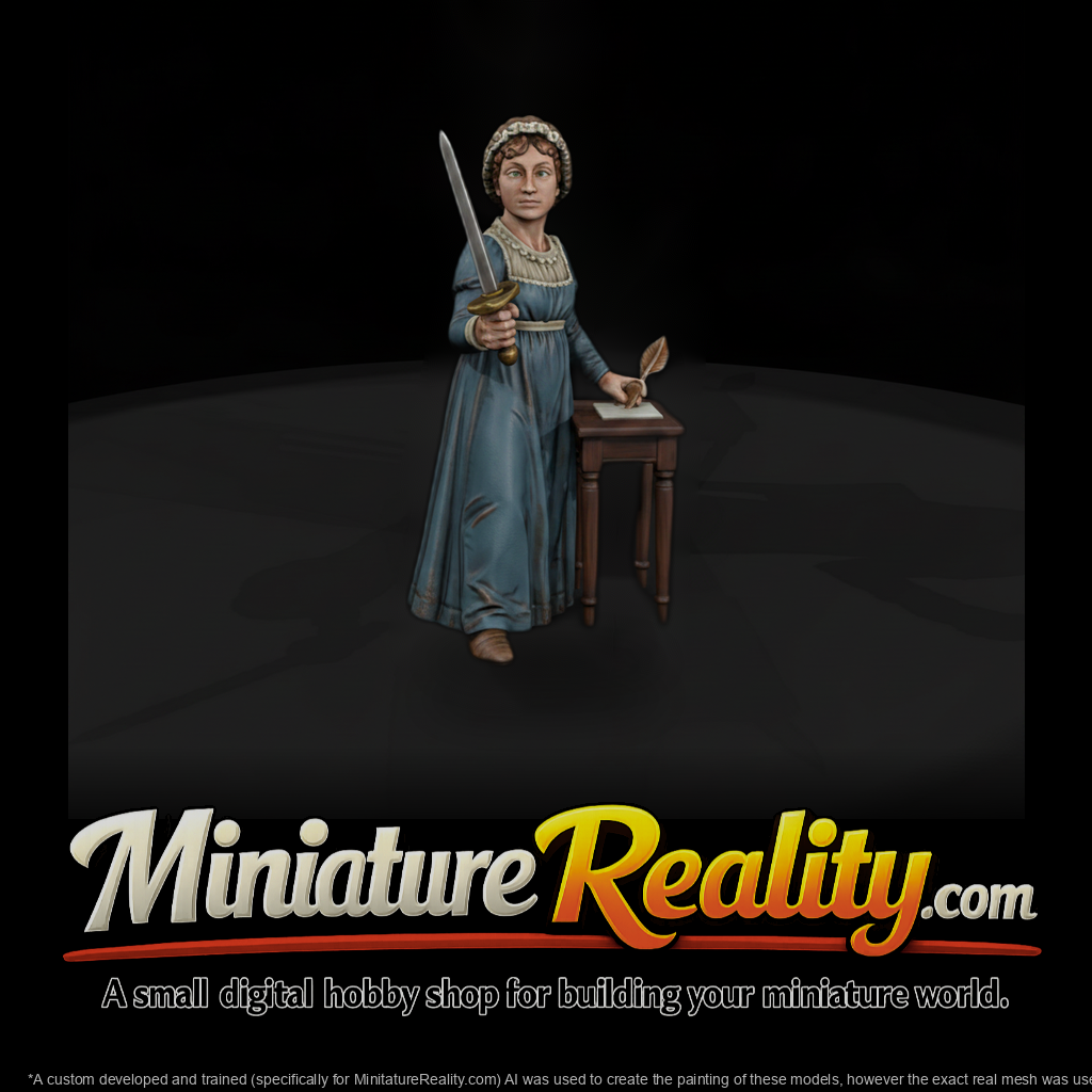 Hist 0157 Historical Jane Austen Miniature Figure