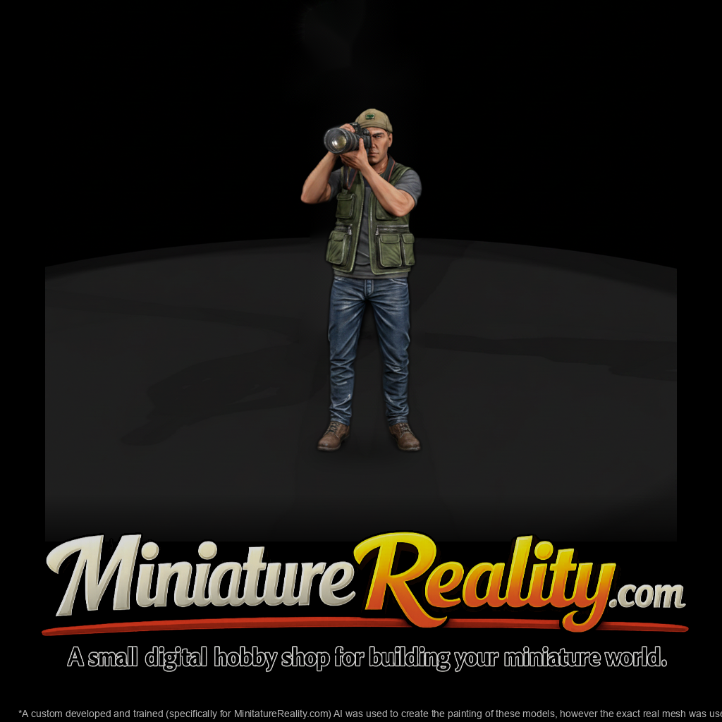 Modern Male Photographer