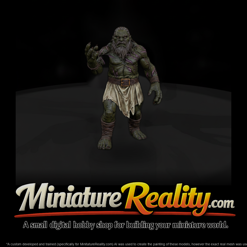 Myth 0339 Mythology Grendel Miniature Figure