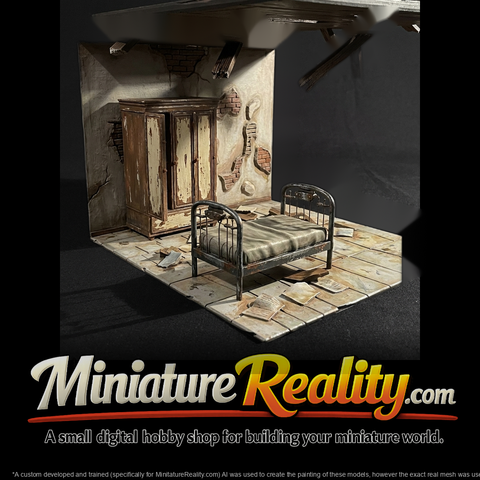 abandoned-rustic-bedroom-diorama-set-bed-wardrobe-990851