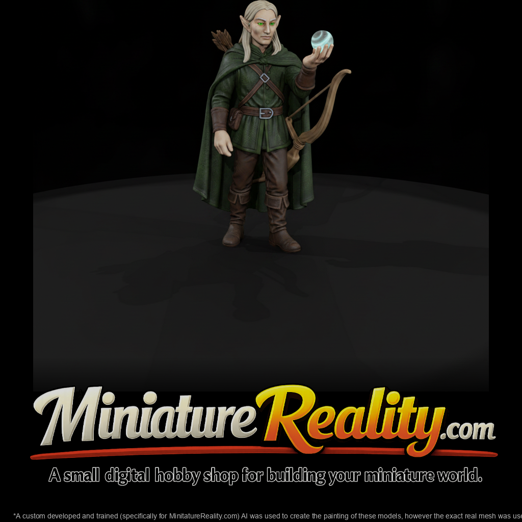 myth-0334-mythology-elf-archer-miniature-figure