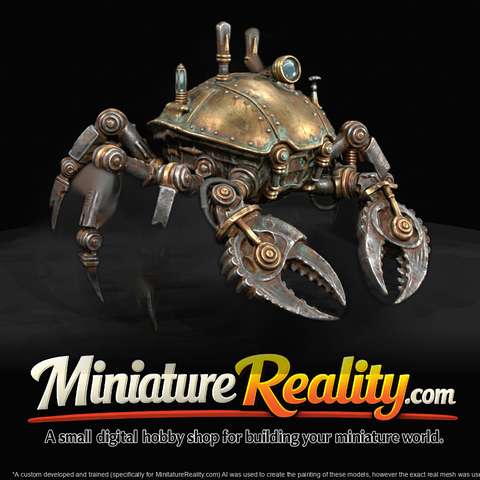 Nightmare Clockwork Creatures Steam Powered Spider