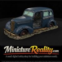 Abandoned 1930s Sedan Wreck — thumbnail 1