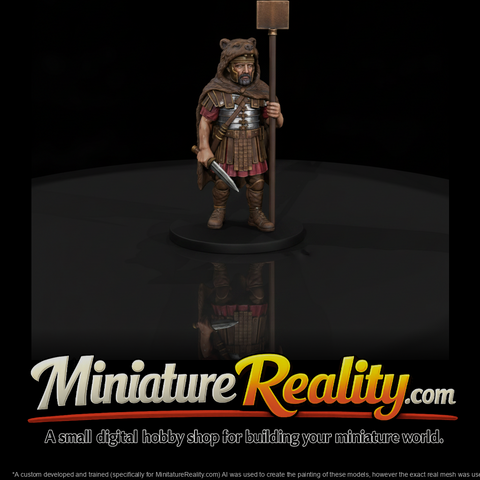 hist-0207-roman-standard-bearer-miniature-figure
