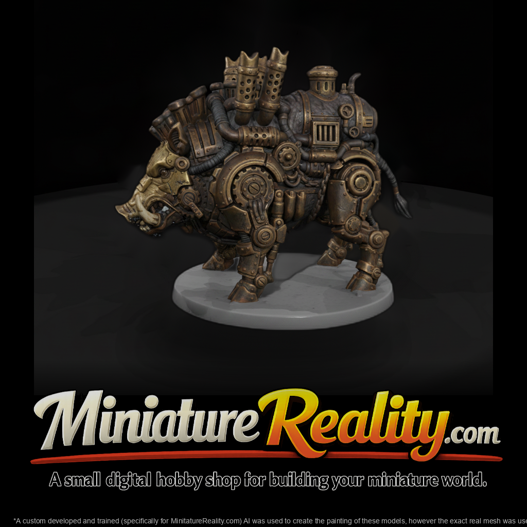 Steam-Vent Boar Mechanical Construct