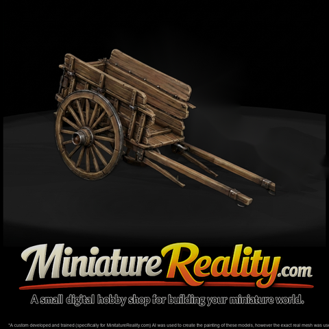 Vintage Horse Cart Farm Wagon
