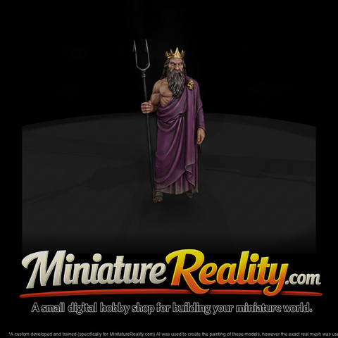 Myth 0262 Mythology Hades Miniature Figure