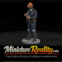 Underground Miner Inspecting Ore Samples — thumbnail 1