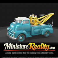 1954 COE Wrecker Tow Truck miniature, three-quarter view — thumbnail 6