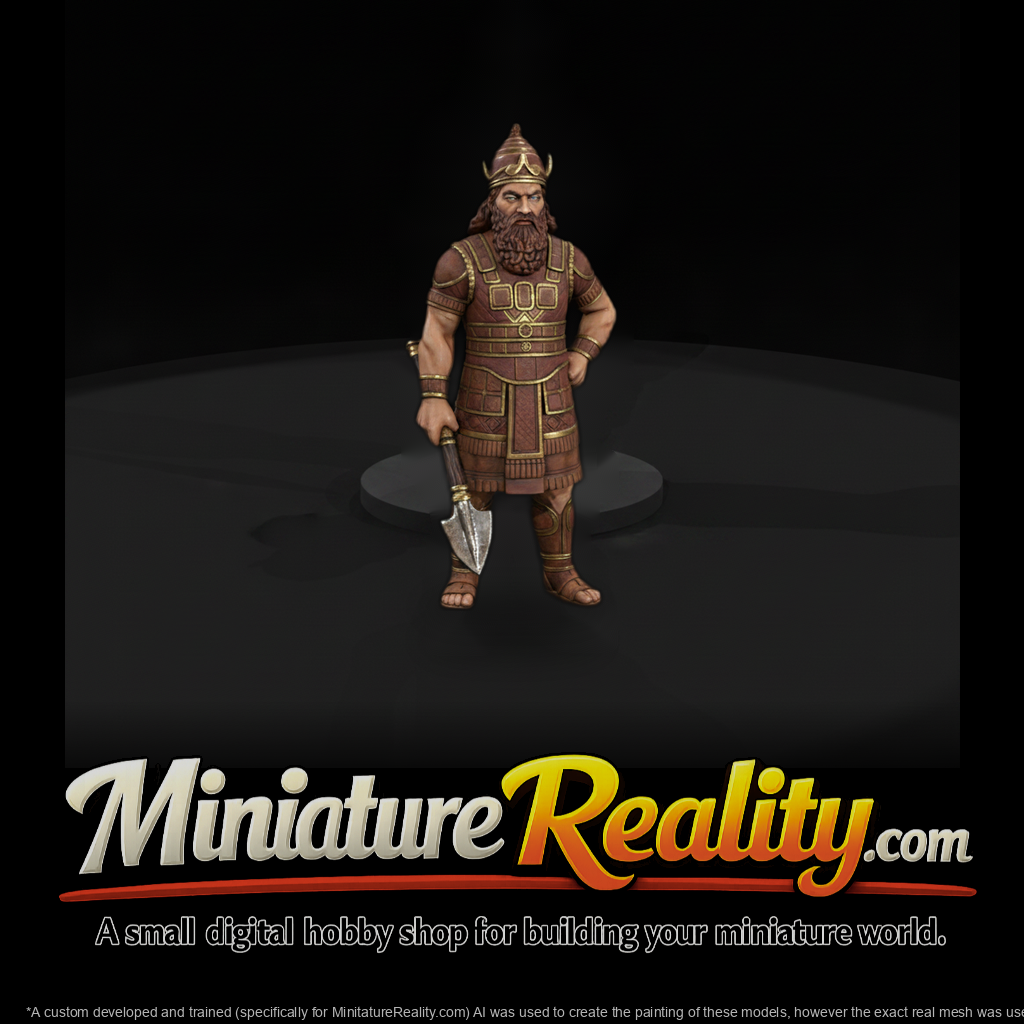 Myth 0380 Mythology Marduk Miniature Figure