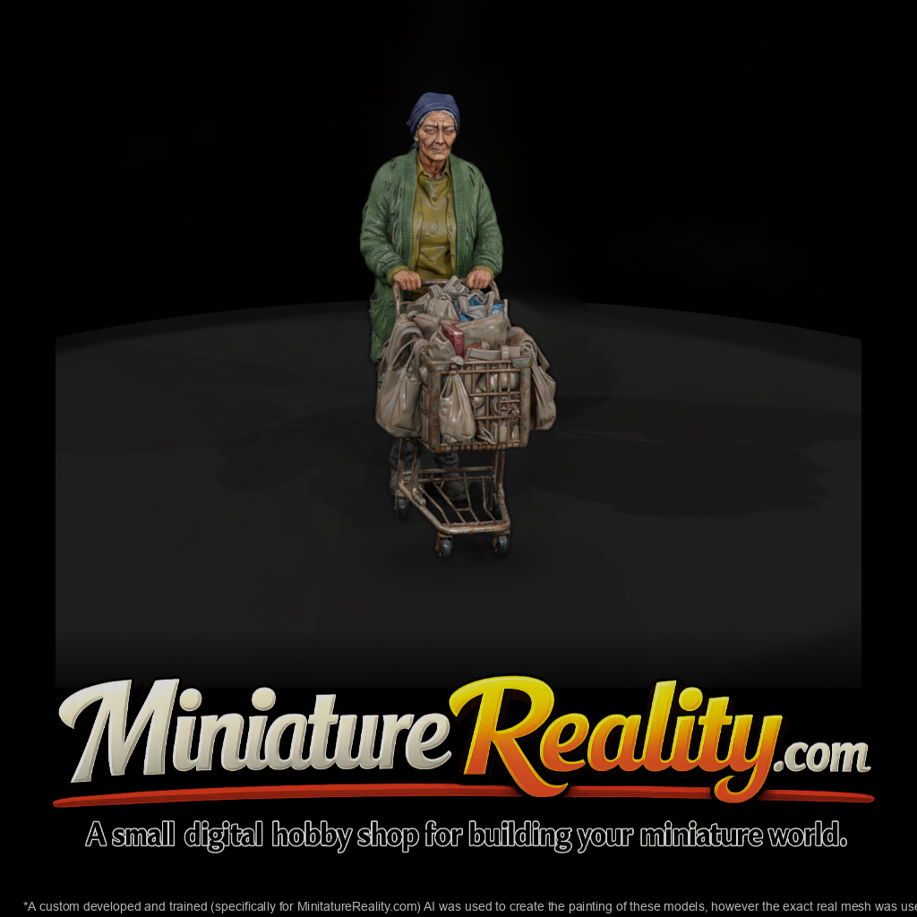 Vag 042 1980S Bag Lady