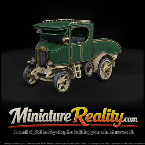 Vintage Delivery Truck — Classic Panel Van