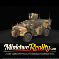 Oshkosh L-ATV Heavy Guns Carrier miniature, three-quarter view — thumbnail 3