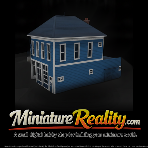 20260612 Model Two Story Corner Shop 14207Cef6D