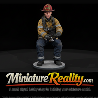 Seated Fire Engine Driver — thumbnail 1