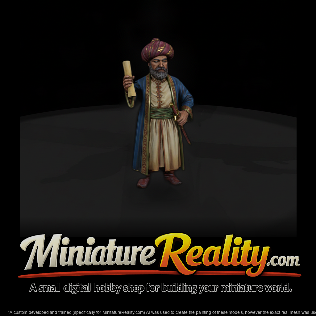 Hist 0094 Historical Mehmed Ii Miniature Figure