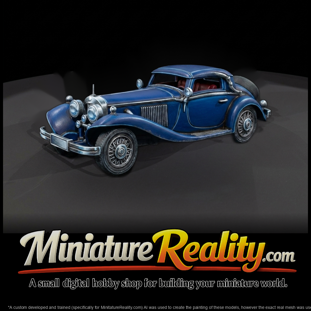 1930s Luxury Coupe Car