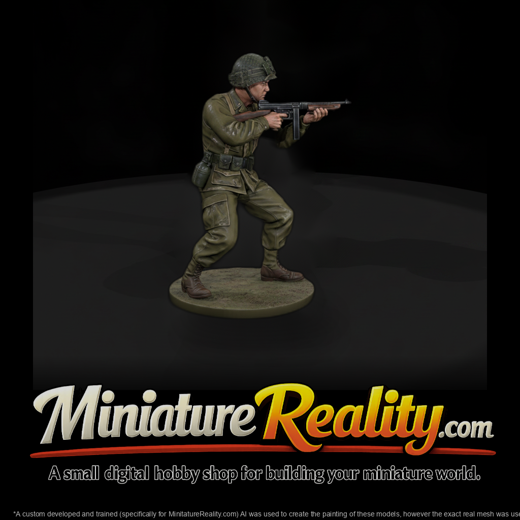 Ww2H 021 United States Paratrooper 101St Airborne