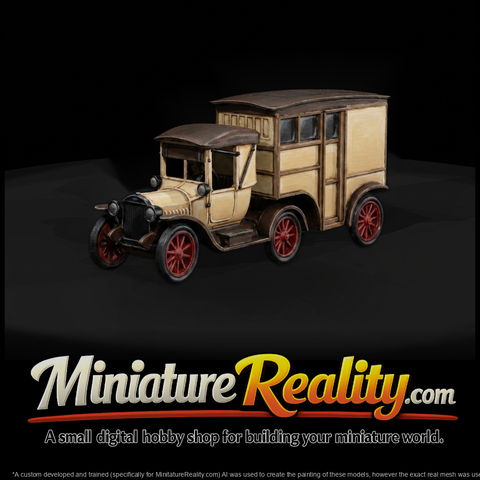 1910s Vintage Delivery Truck