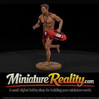 Running Beach Lifeguard with Rescue Can — thumbnail 1