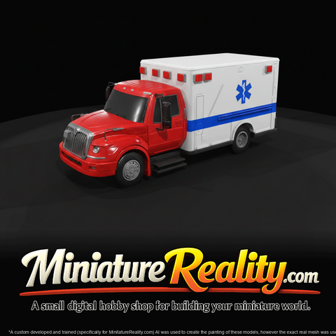 2015 International TerraStar Ambulance Truck